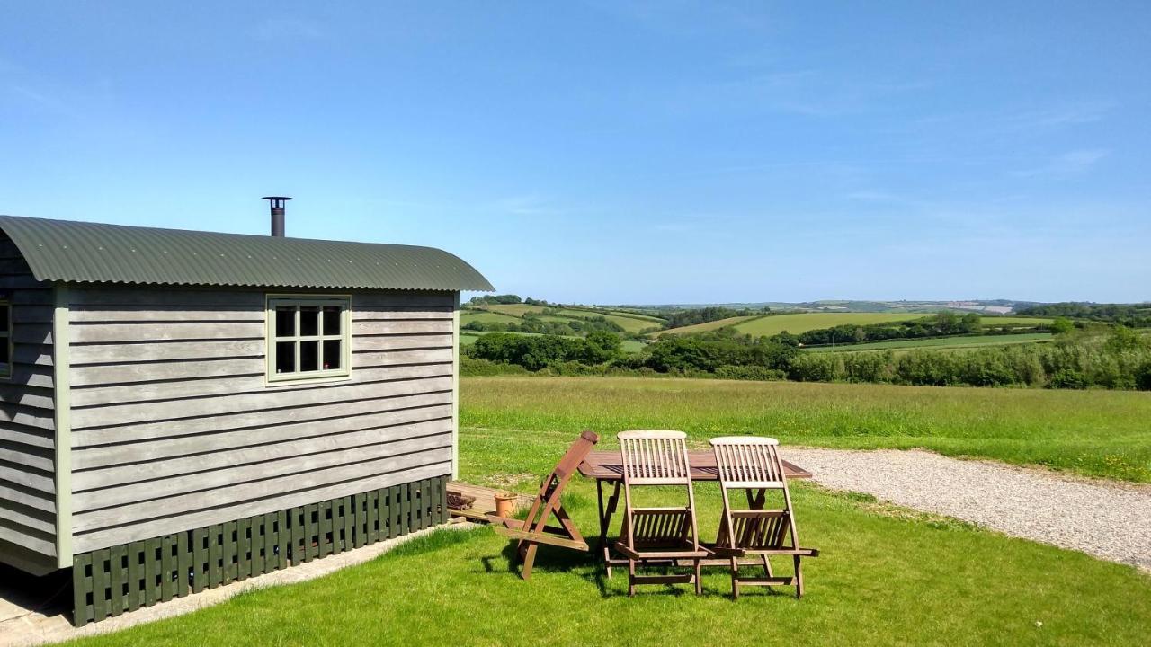 Shepherd'S Lodge - Shepherd'S Hut With Devon Views For Up To Two People And One Dog Wrangaton Exteriér fotografie